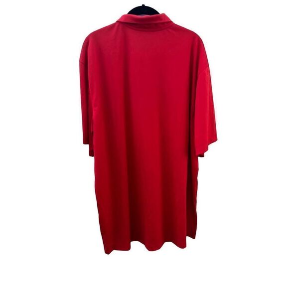 Nike Golf Dri-Fit XXL (2XL) Red Polo - Picture 2 of 6